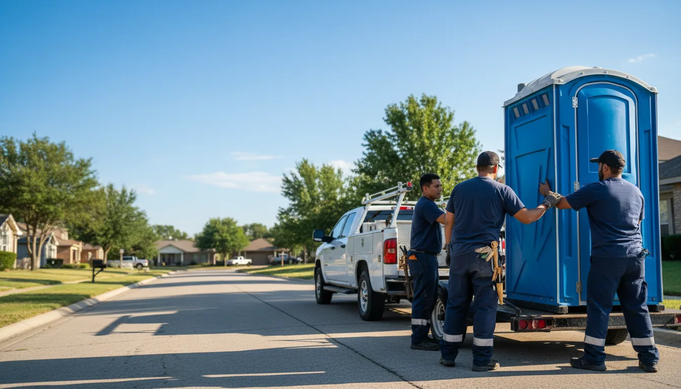 Portable Toilet Rental in Raymond, KS near me